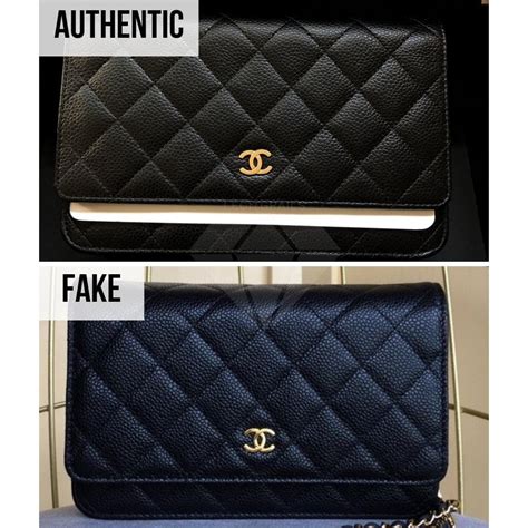 chanel caviar bag replica|How To Spot A Fake Chanel Wallet.